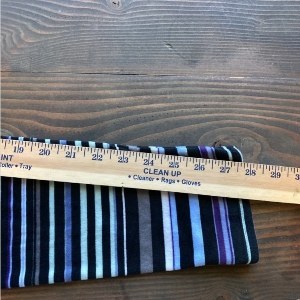 Cuddl Duds 2 PAIR Lot Pajama Pants S Colorful Pink Blue Striped Cozycore Lounge - Picture 10 of 16